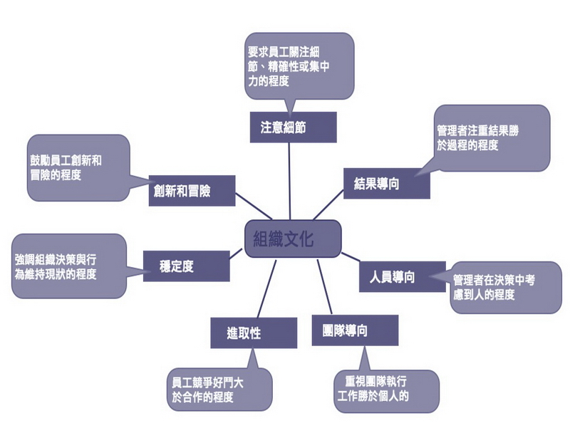 組織文化的七大構面