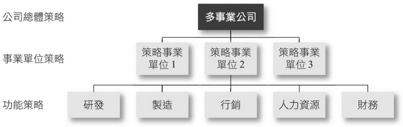 組織策略的種類