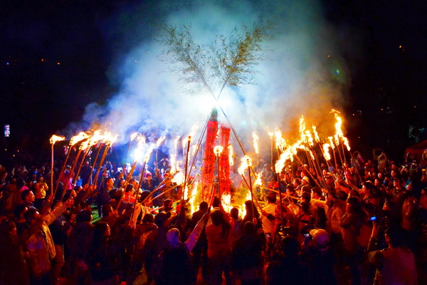 南投縣「清境火把節」於2007年正式誕生（攝影：ALINA）